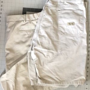 Wrangler Men’s Shorts 2 pair size 40 khaki